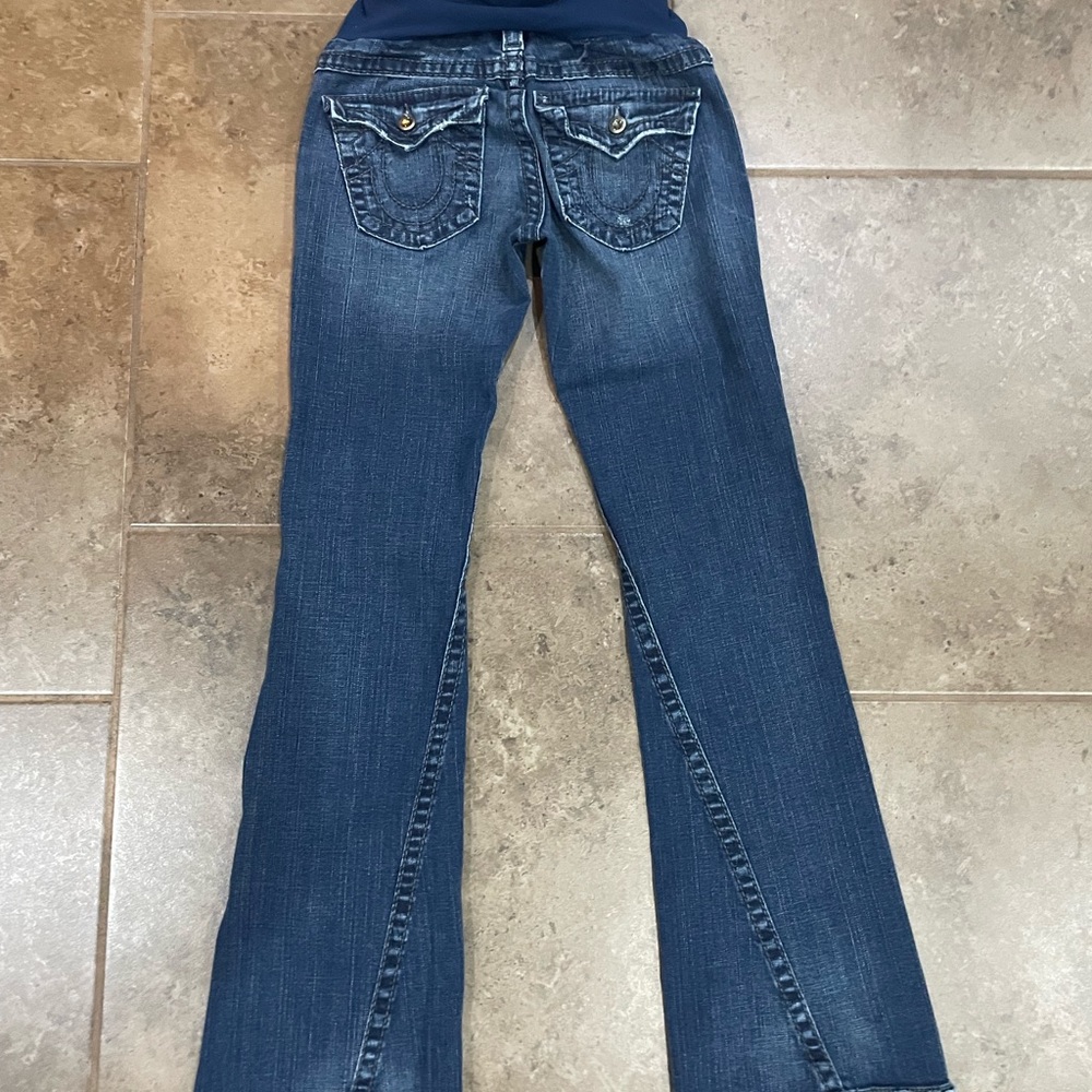 True Religion Maternity Jeans from a Pea in the Pod Collection
